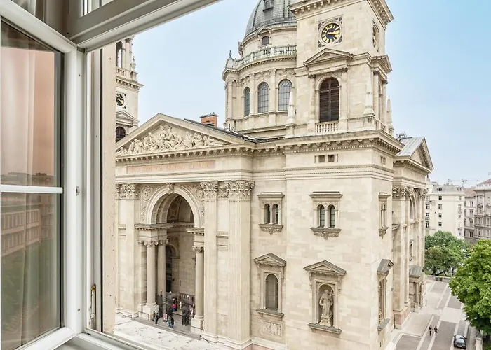 דירה Basilica Monnalisa Luxury 3 Bedrooms With Amazing View Need Reservation X Free Parking בודפשט